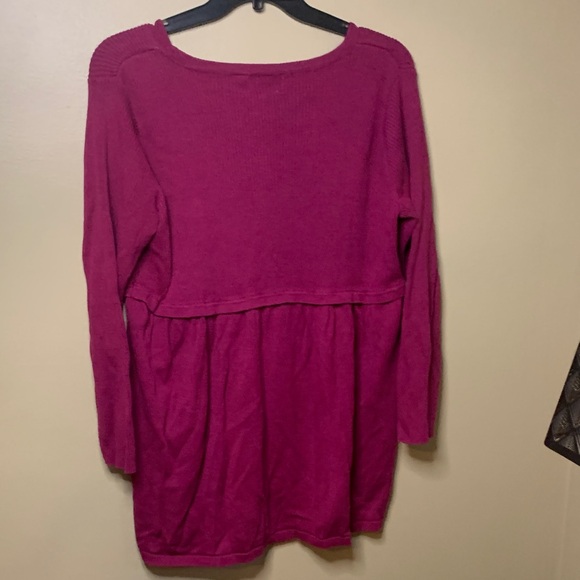 Hampshire Studio Women's Pink Sweater - Picture 4 of 4
